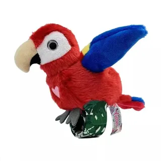 Happy Yappers: Papagei, der interaktive Vogel - rot
