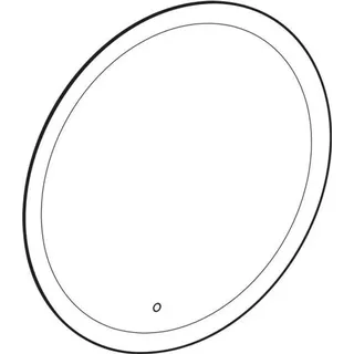 Geberit Option Round Lichtspiegel, direkte und indirekte Beleuchtung, 502798001,