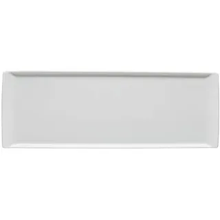 Rosenthal 11770-800001-12381 Mesh Platte ohne Relief, flach, 41 x 15 cm, weiß