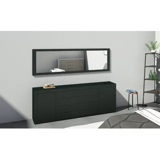 borchardt Möbel Spiegel »Panama« Rahmen schwarz