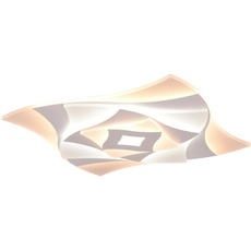 Bild von Leuchten LED-Deckenleuchte Akita Weiß matt, Acryl, inkl. 56 Watt Deckenlampe