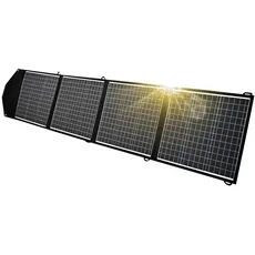 Solarmodul 200W Faltbares Solarpanel Solarmodul Solartasche Outdoor Solargenerator Camping Wohnmobil Caravan Gartenhäuse Reise Boot Laptop