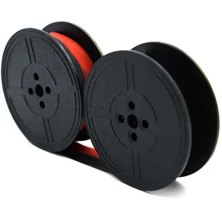 Namvo 2 Rollen Schreibmaschinenband für Brother Rover Olympia alte mechanische Schreibmaschine, Doppelspulenband