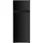 Kühl-Gefrier-Kombination (206 l, 1430 mm hoch, Schwarz)