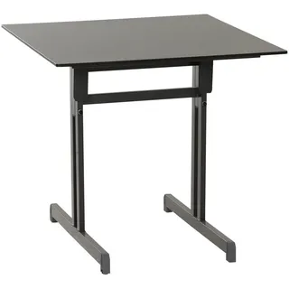 Alco Gartentisch 80 x 80 x 71 cm Anthrazit