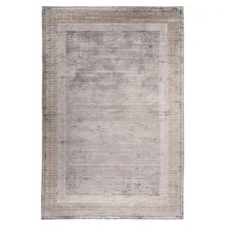 Kayoom Elles 215 Kurzflorteppich 160 x 230 cm Grau