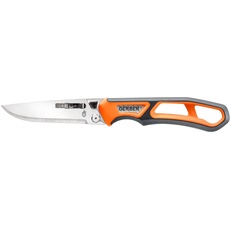 Bild von Outdoor/Survival-Messer mit 3 austauschbaren Klingen und Holster, Randy Newberg Fixed EBS, Grau/Orange, 30-001767