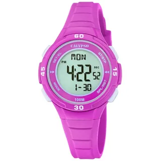 Calypso Digital Teenager Armbanduhr K5830/4 - Lila/Grau