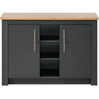OTTO home Spülenschrank KS-Westminster 130 x 60 x 92 cm Grau