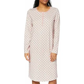 CALIDA Lovely Nights Nachthemd Damen, aus 100% Baumwolle Rose Bud 36-38