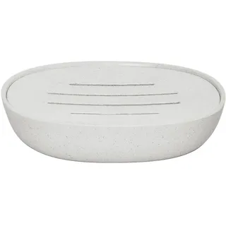 Kleine Wolke Seifenschale Belgrano, Accessoires, Farbe Nebel, Material: PP/Bambus