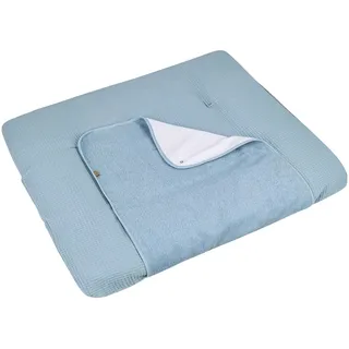Sterntaler Sterntaler® Wickelauflagenbezug Waffelpiqué, blau