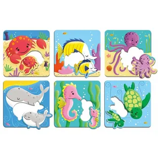 Mudpuppy - Puzzle - Ozean Babys ich liebe dich Match-Up - ( M63601)