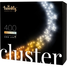 Bild Cluster Gold Edition LED Lichterkette 400x schwarz