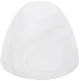 ORION LIGHTSTYLE Ersatzglas Lampenschirm E14 Ø 132 mm rund Weiß