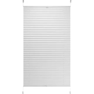 Thermo-Spannplissee Toledo 60 cm x 130 cm Weiß