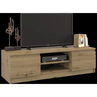 Topeshop Malwa 120 Tv-Ständer - Artisan Eiche - Braun