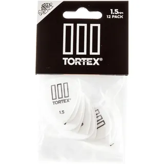 Dunlop Tortex III Plektren, 1,50 mm, 12 Stück