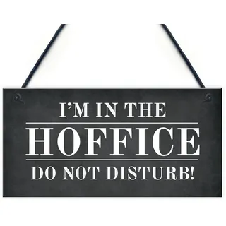 RED OCEAN Plakette, Kunststoff, Schwarz, Einheitsgröße