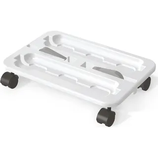 deflecto Caddy-Rollwagen "Stack 'N' Go", weiß