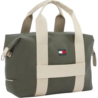Tommy Hilfiger Tommy Jeans »TJM RETRO COOL DUFFLE« Unisex Umhängetasche, Henkeltasche, Schultertasche mit Kontrastbesatz,