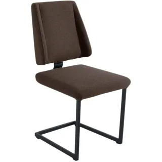 K+W Komfort & Wohnen Freischwinger Longbeach braun