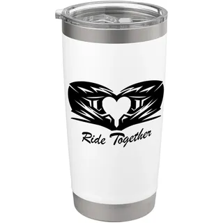 Motocross Dirt Bike, Mountainbike, Offroad Enduro Fahrer Doppelwandiger Edelstahl-Thermobecher