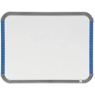 Nobo Magnetisches Mini-Whiteboard mit Schmalem Rahmen, Tragbar, Wandmontierbar, Hochformat oder Querformat, Integrierte Tragegriffe & Stifthalterung, 220 x 280 mm, QB05142AST