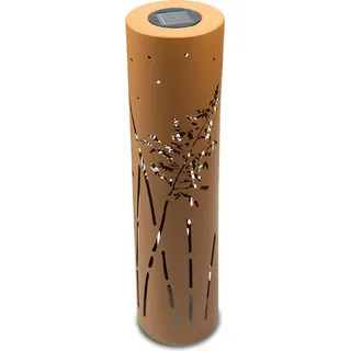 UNUS UNUS® Solarleuchte Garten, wetterfest, Außenbereich, groß 1er Set Pampasgras - Braun