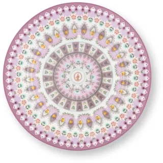 Pip Studio Lily&Lotus Brotteller lila bunt 17cm