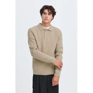 Casual Friday CFAlbret Herren Pullover Grobstrickpullover Regular Fit - Beige