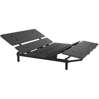 Livetastic METALLBETT Schwarz - 90x200 cm