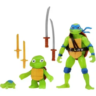 Teenage Mutant Ninja Turtles Ninja Turtles Evolution Leonardo 3er-Pack Actionfigur 10 cm - Multicolor