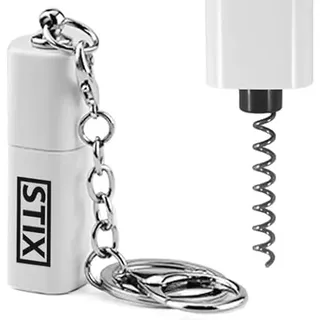 STIX-Zieher mit Schlüsselring - Premium Tool zum Entfernen von abgebrochenen Sticks im Gerät - kompatibel mit IQOS ILUMA One Prime TEREA - weiß