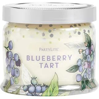 PartyLite Duftkerze mit 3 Dochten - Geruch: Blaubeerkuchen