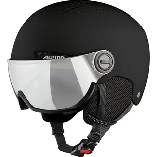 Alpina Arber Visor Q-lite 58-62 cm Schwarz matt