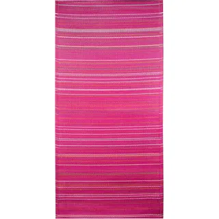 Outdoor Teppich Läufer Küchenteppich Jakinta 90 x 180cm - Rosa