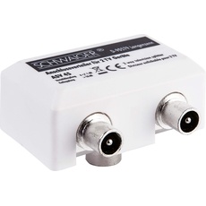 Bild -ASV45 532- Kabelspalter oder -kombinator Kabelsplitter Weiß