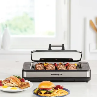 MediaShop Tischgrill »PowerXL Smokeless Grill Elite« 1500 W, schwarz