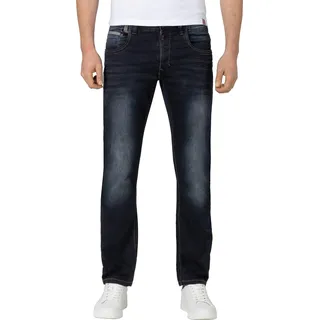 Timezone Jeans Denim Regular Fit Stretch Slim Legs Größe: 30W / 34L - Blau