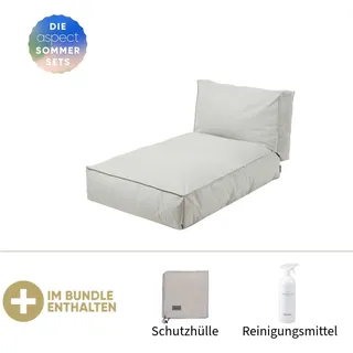 Blomus Bett S STAY Cloud, inkl. GRATIS Schutzhülle & Reinigungsmittel - Weiß