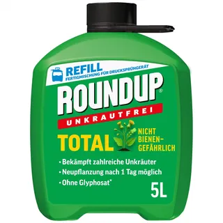 Roundup Unkrautfrei Total Fertigmischung 5L Herbizid-Refill