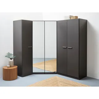 INOSIGN Schrank-Set »Kleiderschrank Schrank Garderobe Wäscheschrank VANDOR«, 5-türig mit viel Stauraum, Schränke einzeln stellbar MADE IN GERMANY, grau