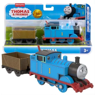 Fisher-Price Thomas & seine Freunde Thomas & Friends Classic Thomas Motorized Engine, Zug, 3 Jahr(e), AAA, Kunststoff, Blau, Rot - Blau, Rot