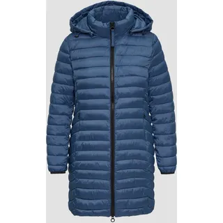 S.Oliver Damen, 2151763 Steppmantel mit Stehkragen, Bleu, 38