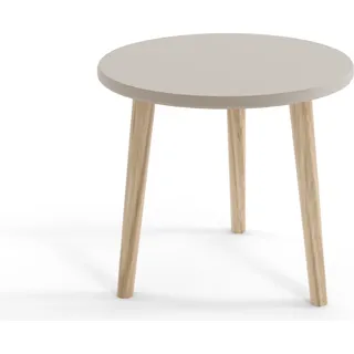 BETTSO Moderner Kaschmir-Couchtisch IKON im skandinavischen Stil - Beige