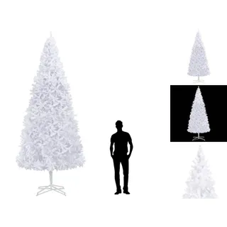 vidaXL Künstlicher Weihnachtsbaum 400 cm Weiß