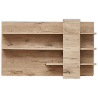 Stella Trading BELLANO Wandboard 140 x 86 x 22 cm Eiche