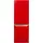 HKGK14349D Kühl-Gefrierkombination (175 l, 1430 mm hoch, Rot)