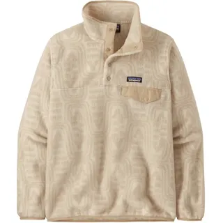 Patagonia Damen Synchilla® Snap-T® Fleece Dyno White - S